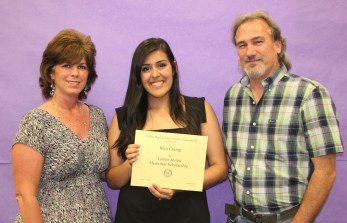 Kim Chong with Suzanne and Bryan Alston